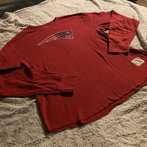 New England Patriots Retro Brand Long Sleeve 2XL